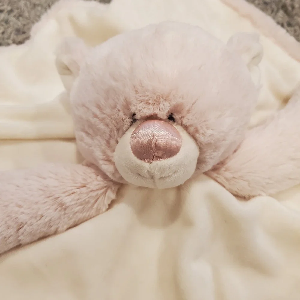 NEW Demdaco Teddy Bear Lovey Security Blanket 